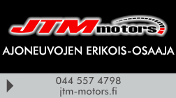 JTM Motors Avoin yhtiö logo